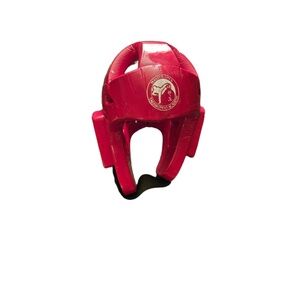 AAMA Martial Arts Headgear Medium Red Logo Master Lim Size Medium